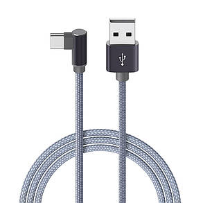 USB кабель Borofone BX26 Type-C 1m серый, фото 2