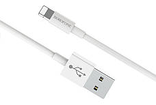 Кабель для зарядки телефона/ смартфона Borofone BX22 Bloom USB - Lightning 2 А 1 м Білий, фото 6