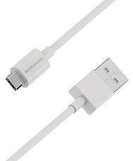 Кабель для зарядки телефона/ смартфона Borofone BX22 Bloom USB - Micro-USB 2 А 1 м Білий, фото 5