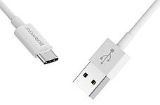 Кабель для зарядки телефона/ смартфона Borofone BX22 Bloom USB - Type-C 2 А 1 м Білий, фото 4