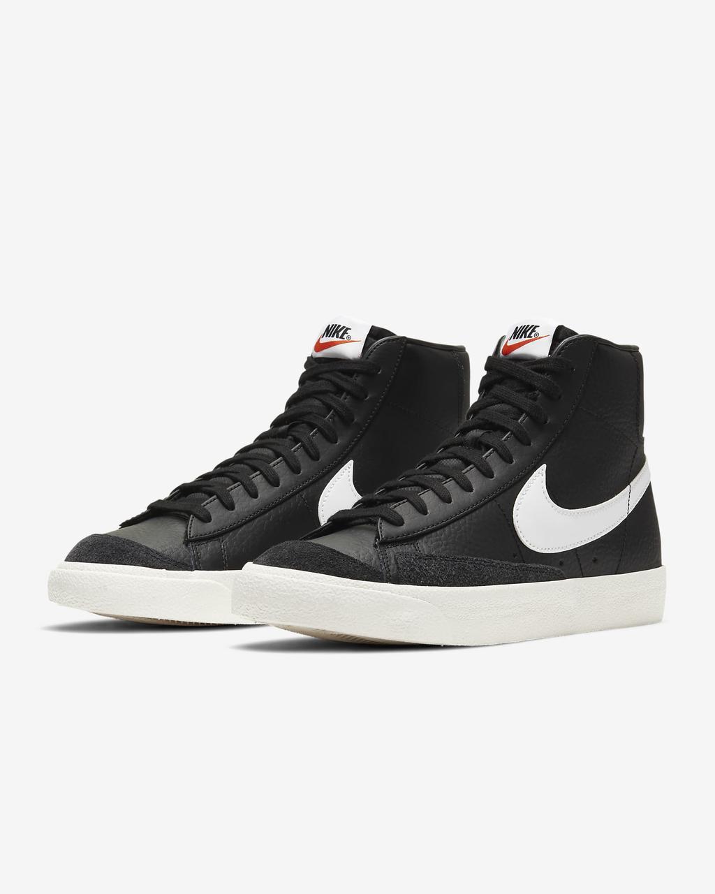 Кросівки чоловічі Nike Blazer Mid '77 Vintage BQ6806-002 Чорний