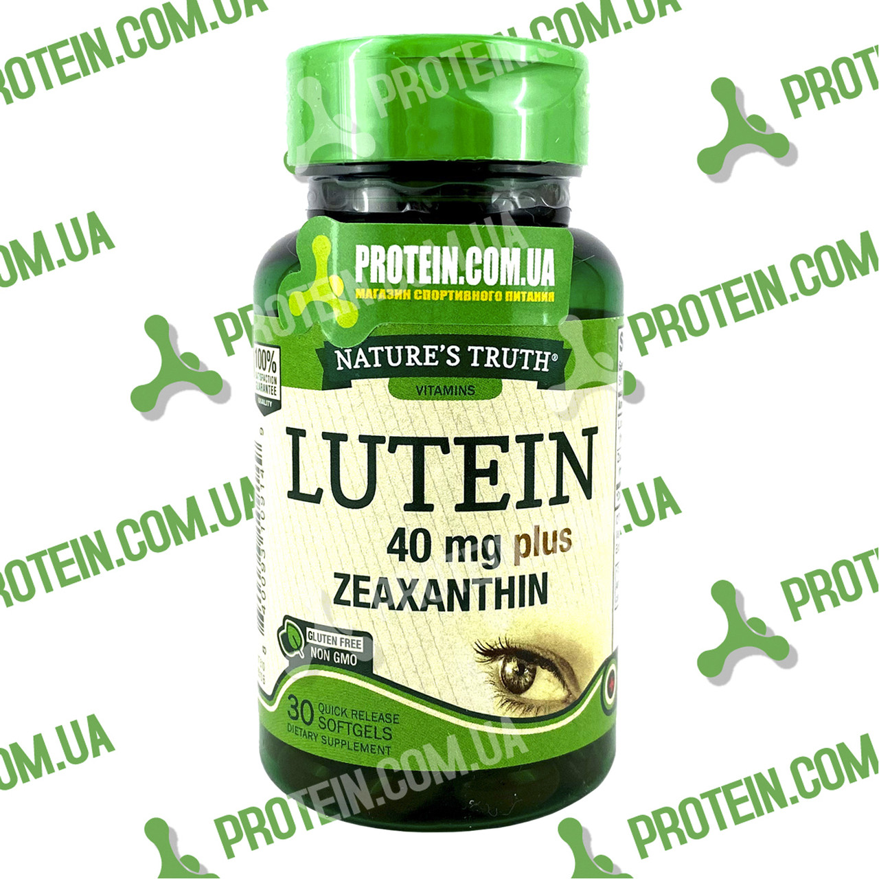 Лютеїн з Зеаксантином USA ORIGINAL!!! Nature's Truth Lutein plus Zeaxanthin 40 мг 30 капс