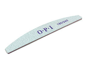Пилка манікюрна OPI 180/240 (пилка для манікюру, на паперовій основі, пилка для нігтів)