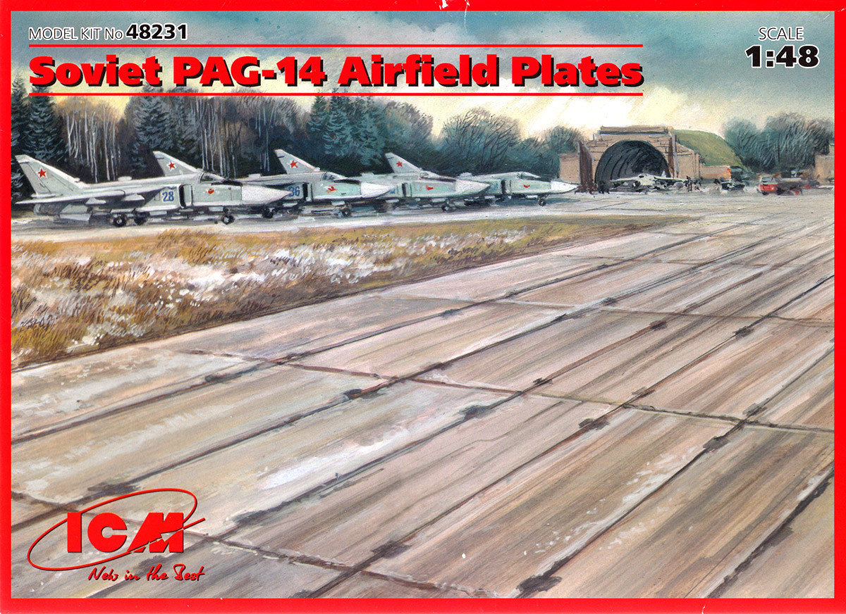 ICM 1/48 Soviet PAG-14 Airfield Plates