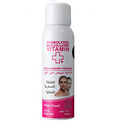 Відбілюючий засіб для обличчя Wokali Hydrolyzed Milk Collagen Vitamin+Face Whiten 180 мл