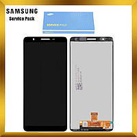 Дисплей Samsung A013 Galaxy A01 Core 2020 с сенсором Без рамки Черный, Синий, Красный оригинал, GH82-23392A