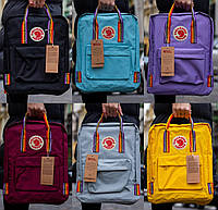 Рюкзак Fjallraven Kanken Classic Rainbow 16л Много расцветок ( тканевая подкладка)