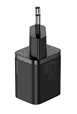 Зарядний пристрій (швидка зарядка) для телефону Baseus Q.Charger 20Вт+кабель Lightning (TZCCSUP-B01), фото 4