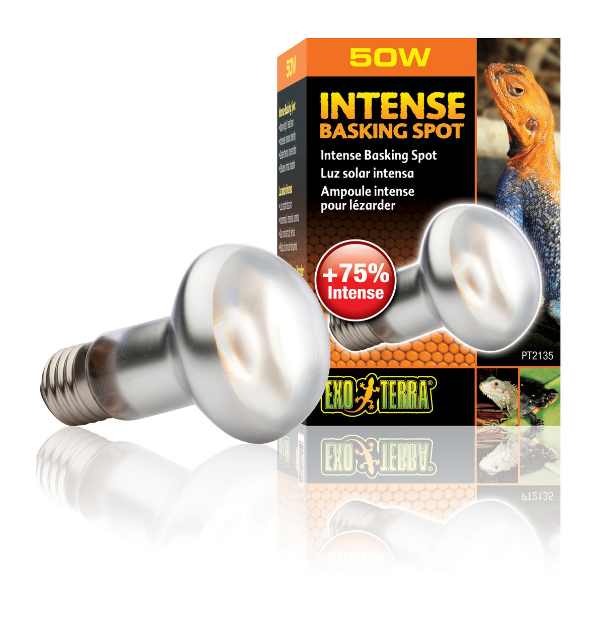 Hagen ExoTerra Sun Glo Tight Beam S20/50Вт PT-2135 - денна лампа