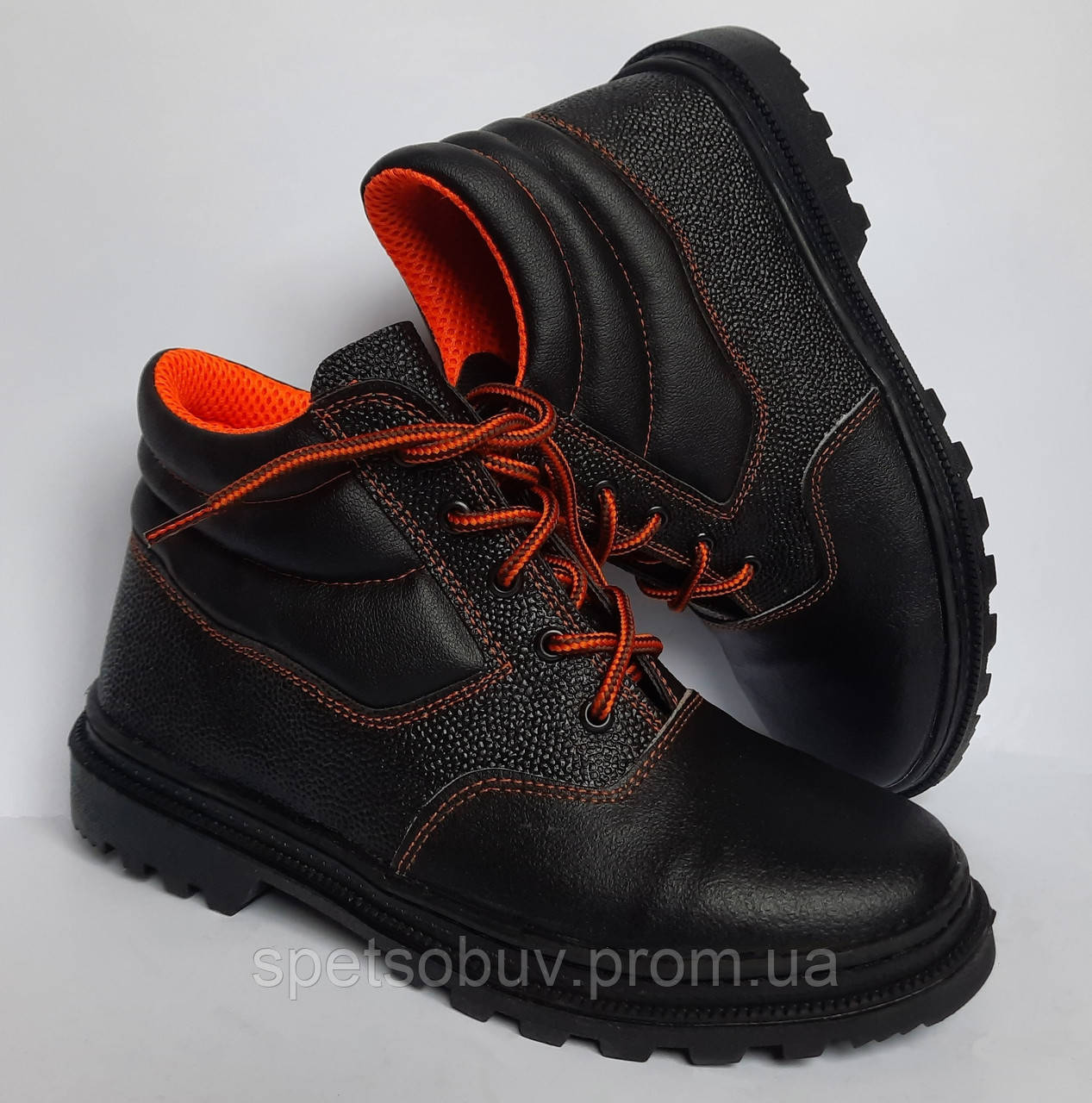 Обувь рабочая, ботинки рабочие клеепрошивные бортопрошивные юфть - фото 3 - id-p557514287