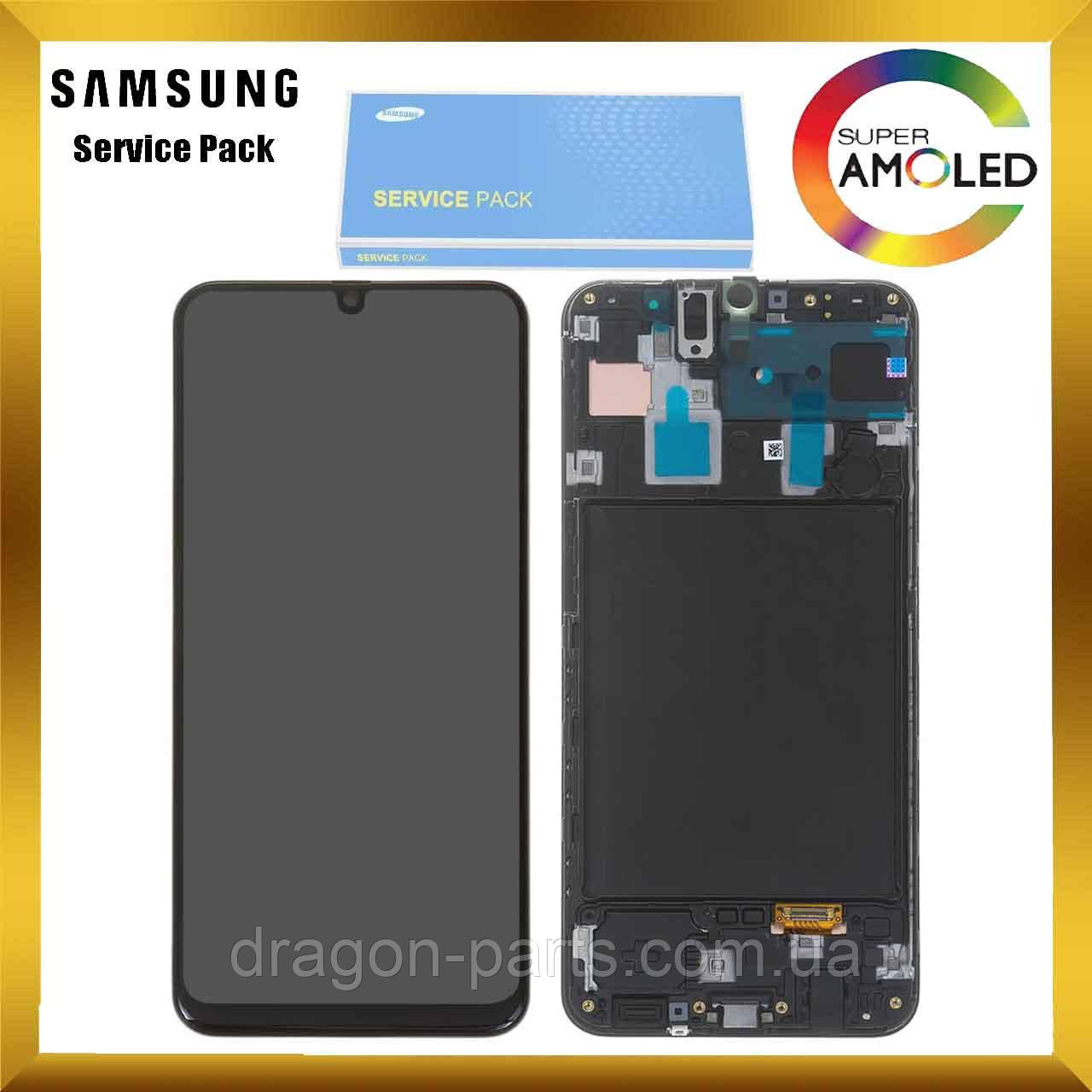 Дисплей Samsung A305 Galaxy A30 2019 з сенсором Чорний Black оригінал , GH82-19202A