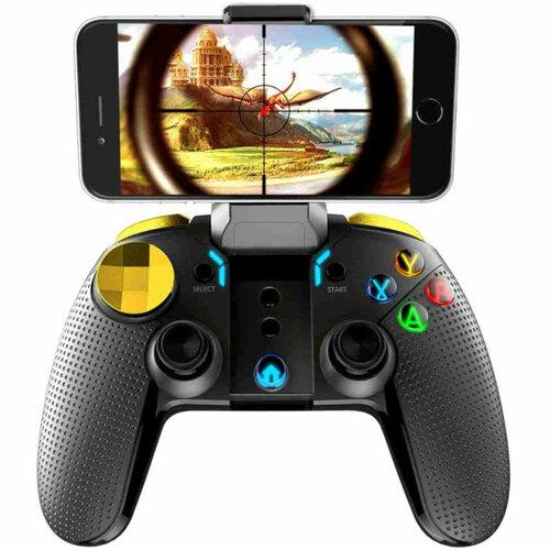 Бездротовий геймпад iPega PG-9118 Golden Warrior, Bluetooth PC/Android/iOS Black, джостик для телефона