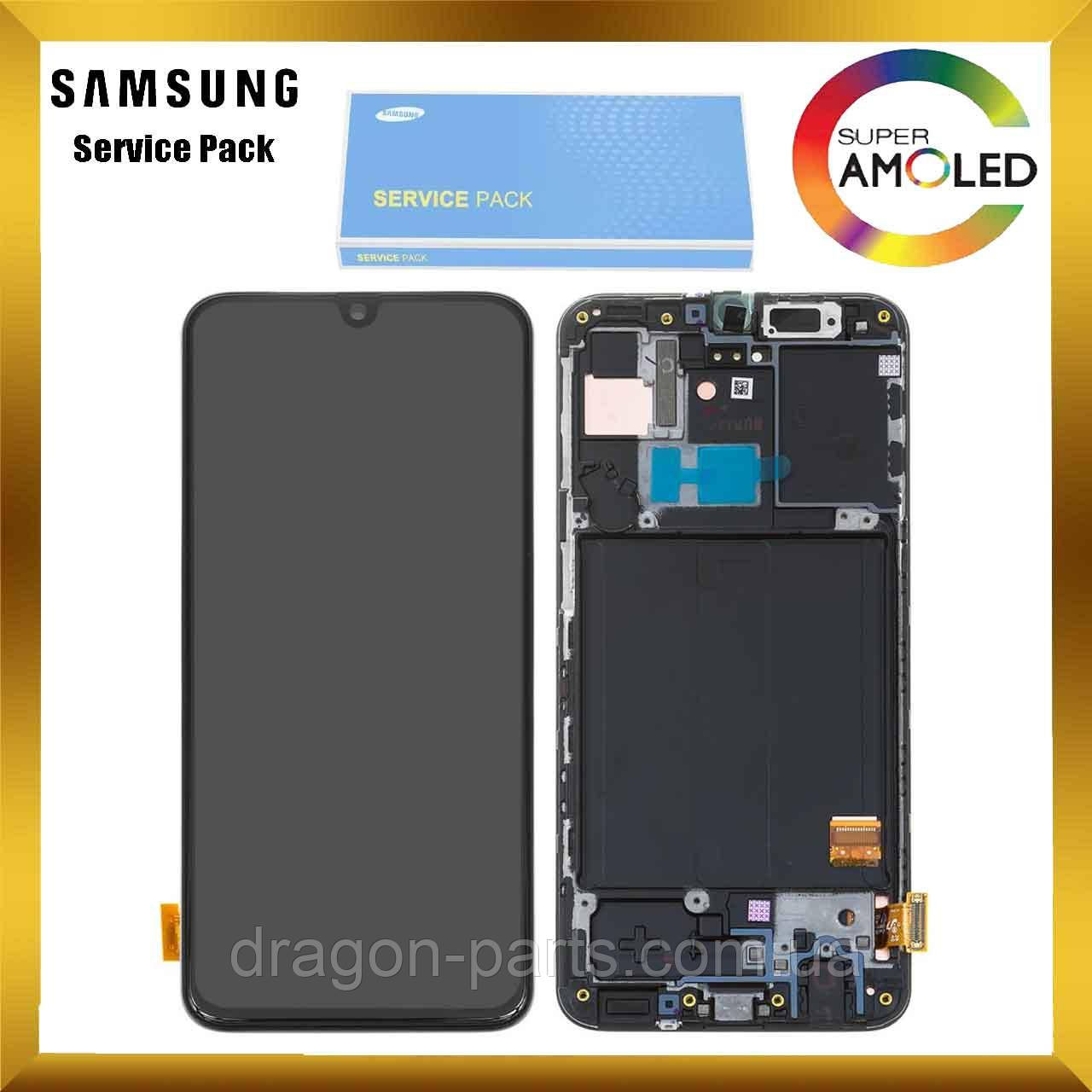 Дисплей Samsung A405 Galaxy A40 2019 з сенсором Чорний Black оригінал , GH82-19672A