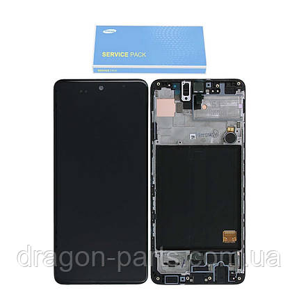 Дисплей Samsung A515 Samsung A51 з сенсором Чорний, Білий, Блакитний оригінал , GH82-21669A, фото 2