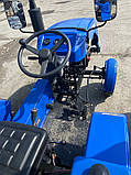 Мототрактор KENTAVR 160B Блокування Півосів, фото 7