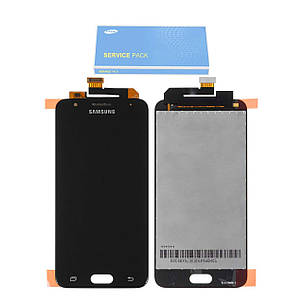 Дисплей Samsung G570 Galaxy J5 prime з сенсором Чорний Black оригінал , GH96-10325A, фото 2