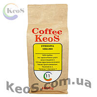 Кофе в зернах ETHIOPIA SIDAMO №11 Coffee Keos 1кг.