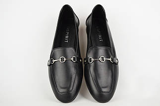 Лофери жіночі U. Spirit 411 38 Чорний шкіра 36, фото 4