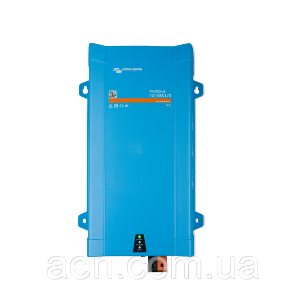 Інвертор гібридний Victron Energy MultiPlus 12/1600/70-16 (1,6 кВА/1,3 кВт, 1 фаза, без MPPT)