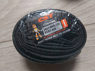 Велосипедна камера CST 24х1.90/2.125 довгий ніпель (велокамера)