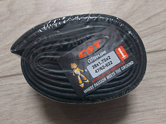 Велосипедна камера CST 28х1.75/2.0 довгий ніпель (велокамера)