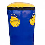 Боксерська груша для боксу (боксерський мішок) ПВХ OSPORT Lite 1.8м (OF-0053) Синя, фото 2