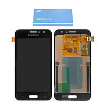 Дисплей Samsung моделі j120 Galaxy J1 з сенсором Чорний Black оригінал , GH97-18224C, фото 2