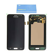 Дисплей Samsung J320 Galaxy J3 з сенсором Чорний Black оригінал , GH97-18414C, фото 2