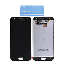 Дисплей Samsung J330 Galaxy J3 2017 з сенсором Чорний Black оригінал , GH96-10969A, фото 3
