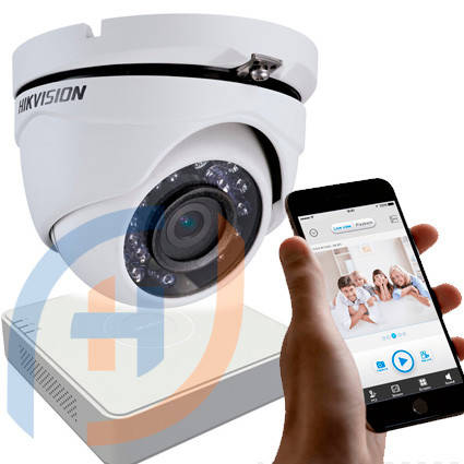 Система відеоспостереження на 8 камер HIKVISION, 2 мп, фото 2