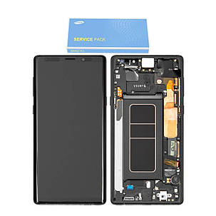 Дисплей Samsung N960 Galaxy Note 9 з сенсором Чорний Black оригінал, GH97-22269A, фото 2