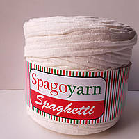 Пряжа трикотажна вторинка Spagoyarn Spagetti  (стрічка Спагоярн Спагеті Спагеті)