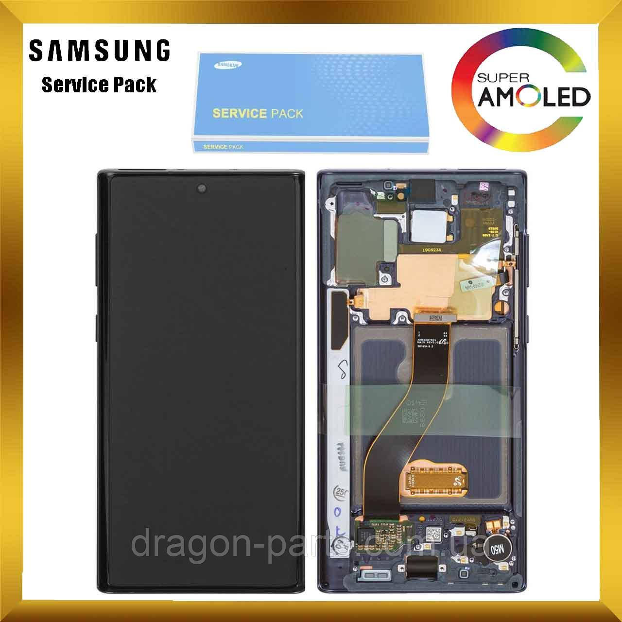 Дисплей Samsung N970 Galaxy Note 10 з сенсором Чорний Black оригінал, GH82-20818A
