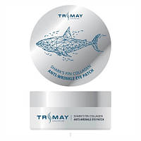 Гидрогелевые патчи с экстрактом акульего плавника Trimay Shark s Fin Collagen Anti-wrinkle Eye Patch 60+30 шт