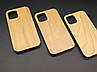 Дерев'яний чохол під гравіювання для телефону iPhone 12/12PRO колір "вільха", фото 2