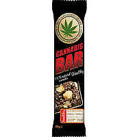 Батончик-мюсли CANNABIS BAR (Каннабис Бар) с фундуком + семена каннабиса 40 гр.