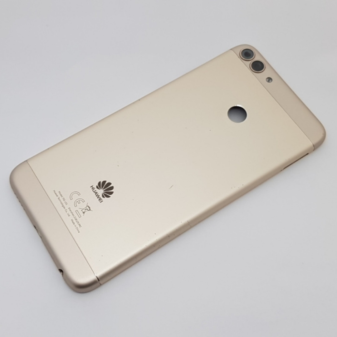 Із дефектом. задня кришка huawei p smart (fig-lx1) золото сервісний оригінал з розборки