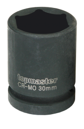 Головка ударна 6-гранна 1/2" x 27 mm CR-MO TopMaster, фото 2