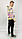 Кофта двунитка прінт тай-дай Весна з капюшоном та карманом S,M,L,XL,XXL, фото 2
