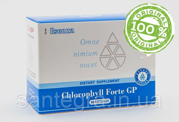 Chlorophyll Forte GP (90) Хлорофіл Форте/Хлорофілін Сантегра — Santegra, фото 1