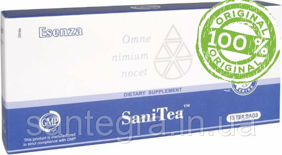 SaniTea (15 pcs.) СаниТеа чай для очищения организма, кишечника, и для похудения Сантегра - Santegra - фото 1 - id-p5400292