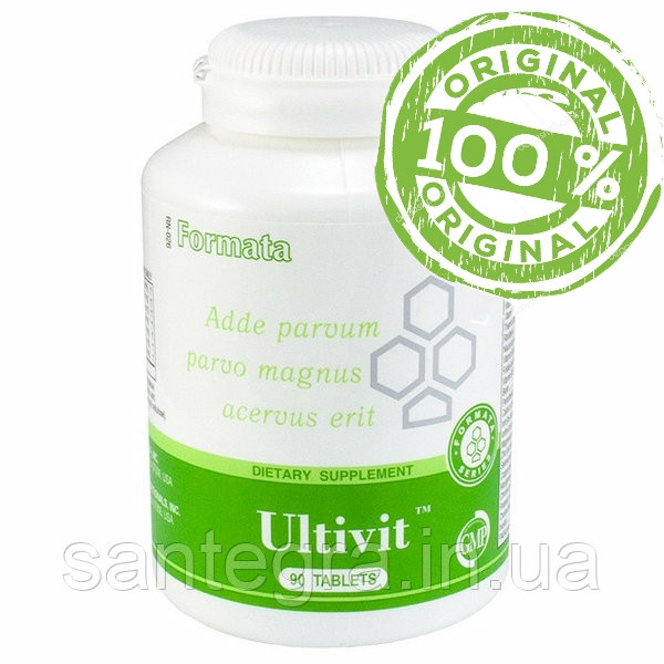 Ultivit (90) Ультивіт/Алівіт, потужний вітамінний комплекс Сантегра — Santegra