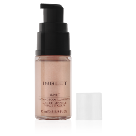 Рідкий хайлайтер для обличчя і тіла Inglot AMC Face And Body Illuminator 69