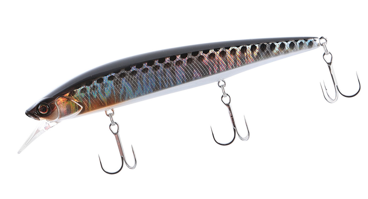 Воблер Jackall Rerange 130SP 130mm 21.5 g HL Silver & Black, фото 1