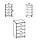 Комод 4А Яблуня Компаніт (49х45х85 см), Доставка в точку видачі Rozetka БЕЗКОШТОВНА, фото 3