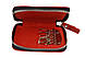 Ключниця шкіряна сумочка для ключів SULLIVAN k21(7) червона, фото 2