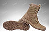 Тактичні демісезонні берци / армійське міжсезонне шкіряне взуття INFERNO Desert (coyote), фото 3