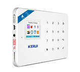 Комплект бездротової gsm WiFi сигналізації Pro з імунітетом Pet для 2-кімнатної квартири Kerui W18, фото 2