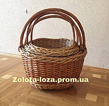 Набір кошиків " Грибна коса" Арт:1021