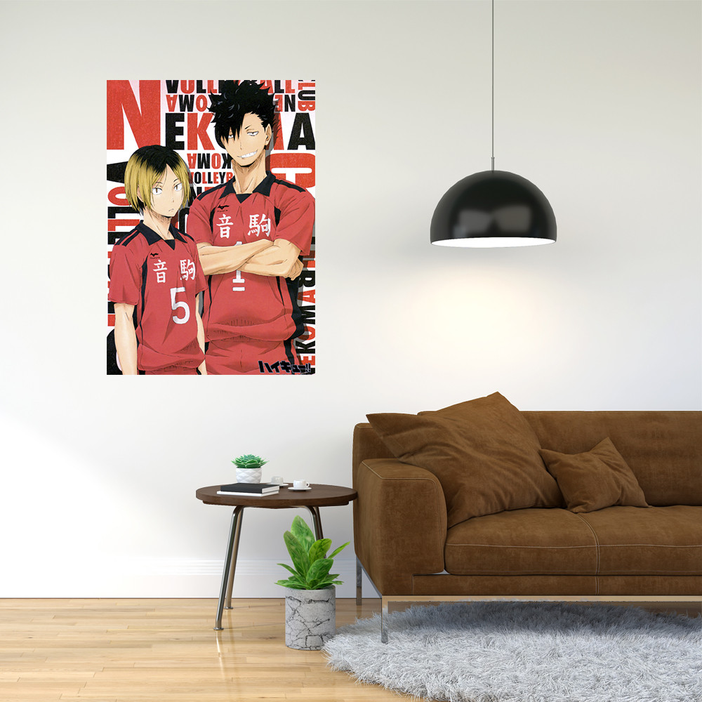 Плакат-постер з принтом "Haikyuu - Волейбол (спортивна манга, аніме) 19" А2